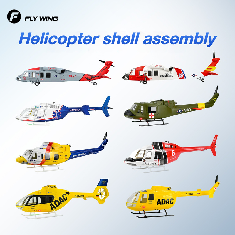 Rc Helicopter Large - เฮลิคอปเตอร์บังคับวิทยุ FLYWING รุ่น 470 Black Hawk