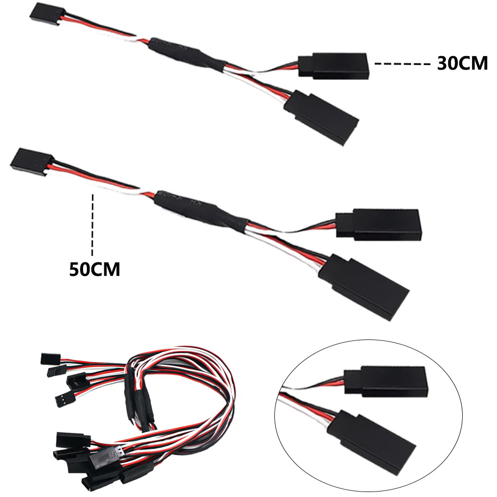 Rc Helicopter Parts - 5/8/10 ชิ้น RC เซอร์โว Y สายต่อขยาย