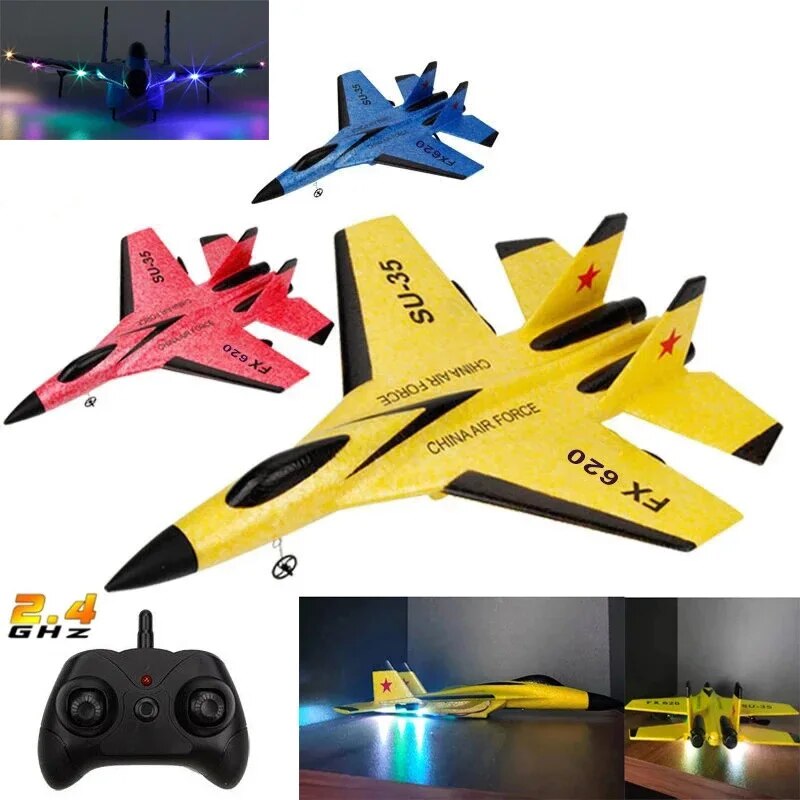 Rc Helicopter Large - SU35 RC เครื่องบิน FX620 FX820 2.4G