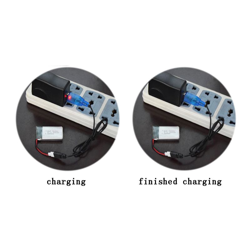 แบตเตอรี่ 3.7V USB 2.5 มม./3.5 - Rc Helicopter Charger บทวิจารณ์และราคา