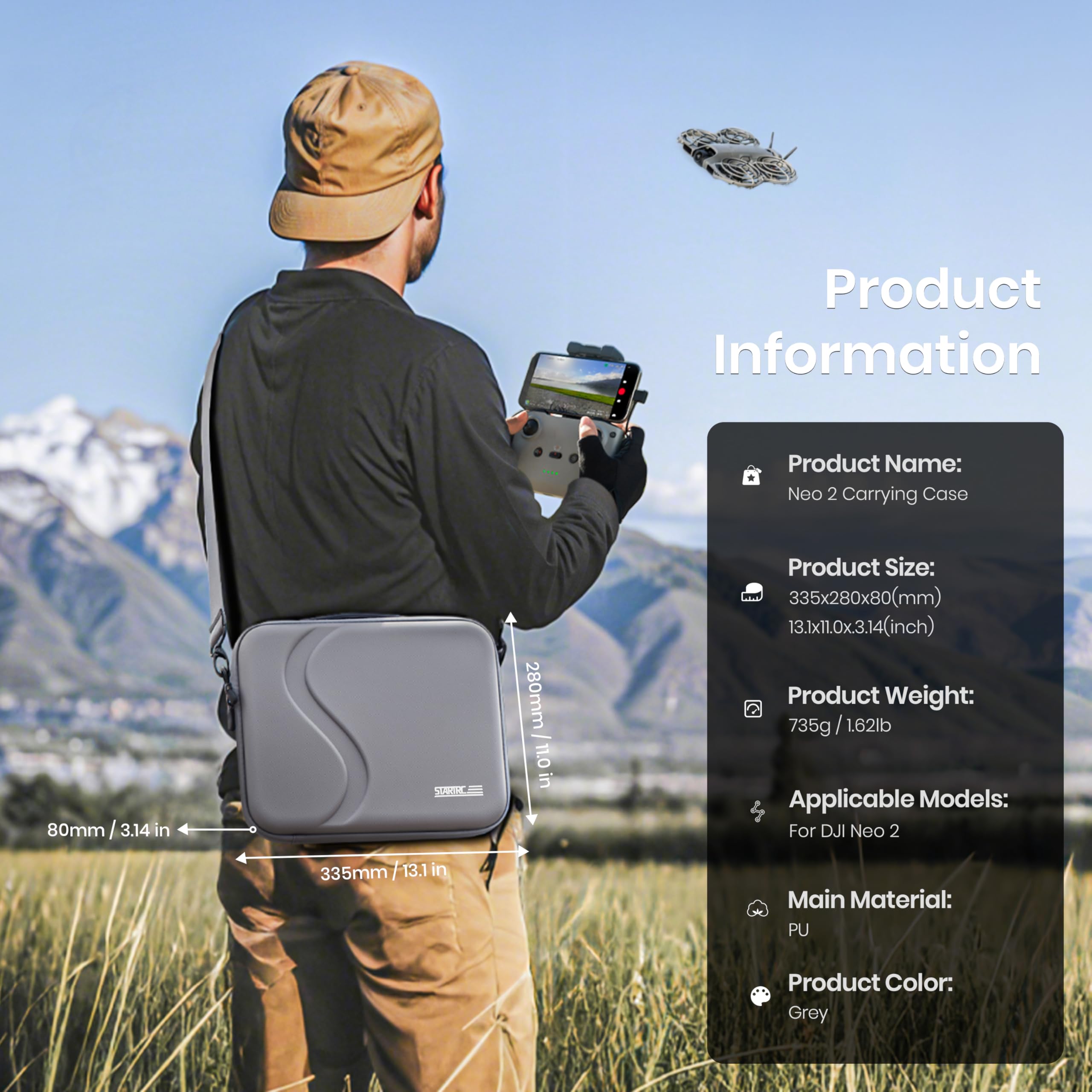กระเป๋าใส่อุปกรณ์เสริม DJI Neo - Rc Helicopter Bag บทวิจารณ์และราคา