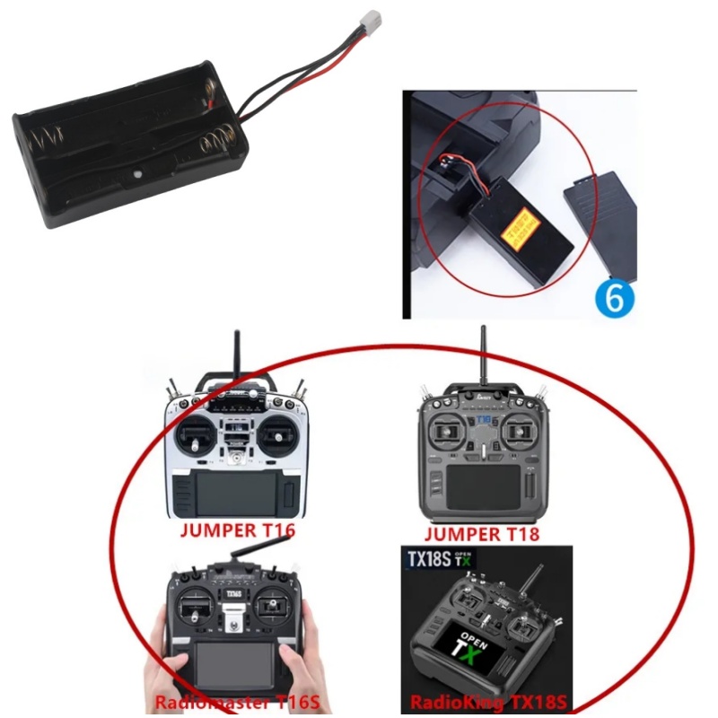 กล่องแบตเตอรี่ RadioMaster TX1 - Rc Helicopter Case บทวิจารณ์และราคา