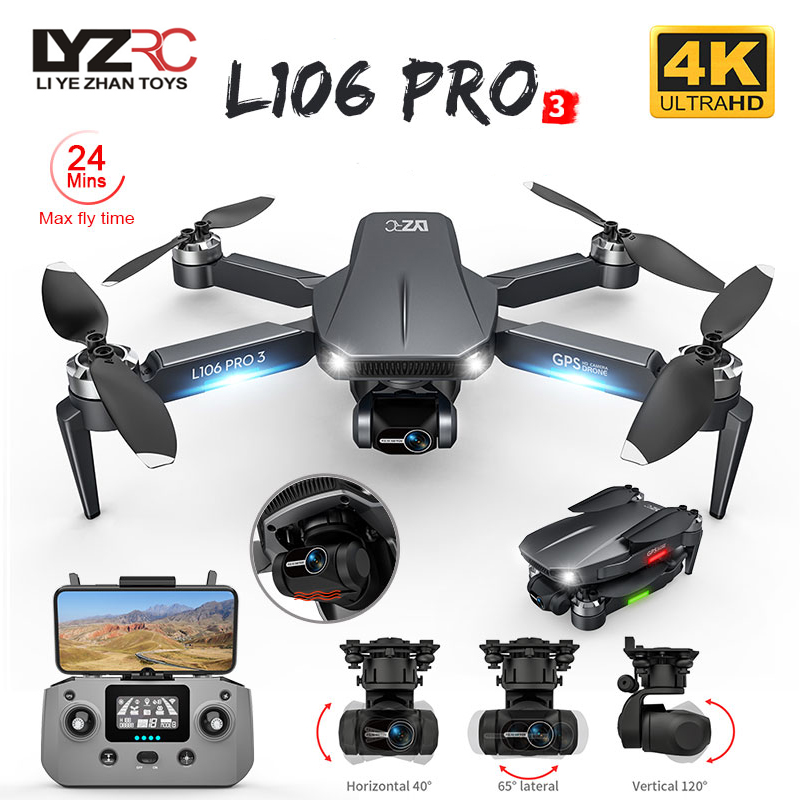 L106 Pro 3 Drone 5G WIFI FPV G - Rc Helicopter Charger บทวิจารณ์และราคา