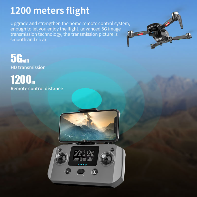 L106 Pro 3 Drone 5G WIFI FPV G - Rc Helicopter Charger บทวิจารณ์และราคา