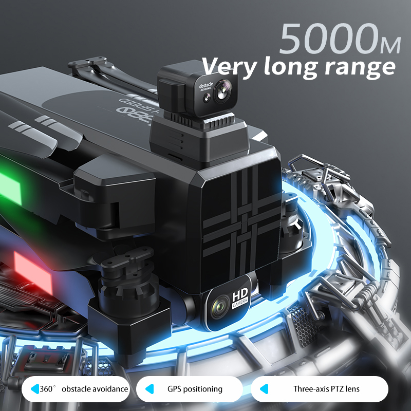 โดรน A380 4K HD ระบบป้องกันการ - Rc Helicopter Charger บทวิจารณ์และราคา