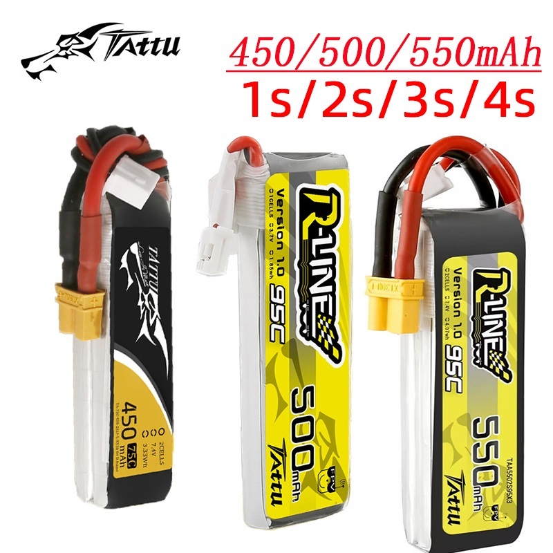 แบตเตอรี่ Tattu ใหม่450/500/55 - Rc Helicopter Parts บทวิจารณ์และราคา