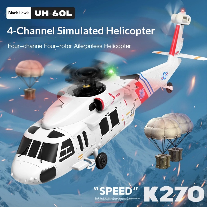 Wltoys K270 Black Hawk Uh 60l  - Rc Helicopter Large บทวิจารณ์และราคา