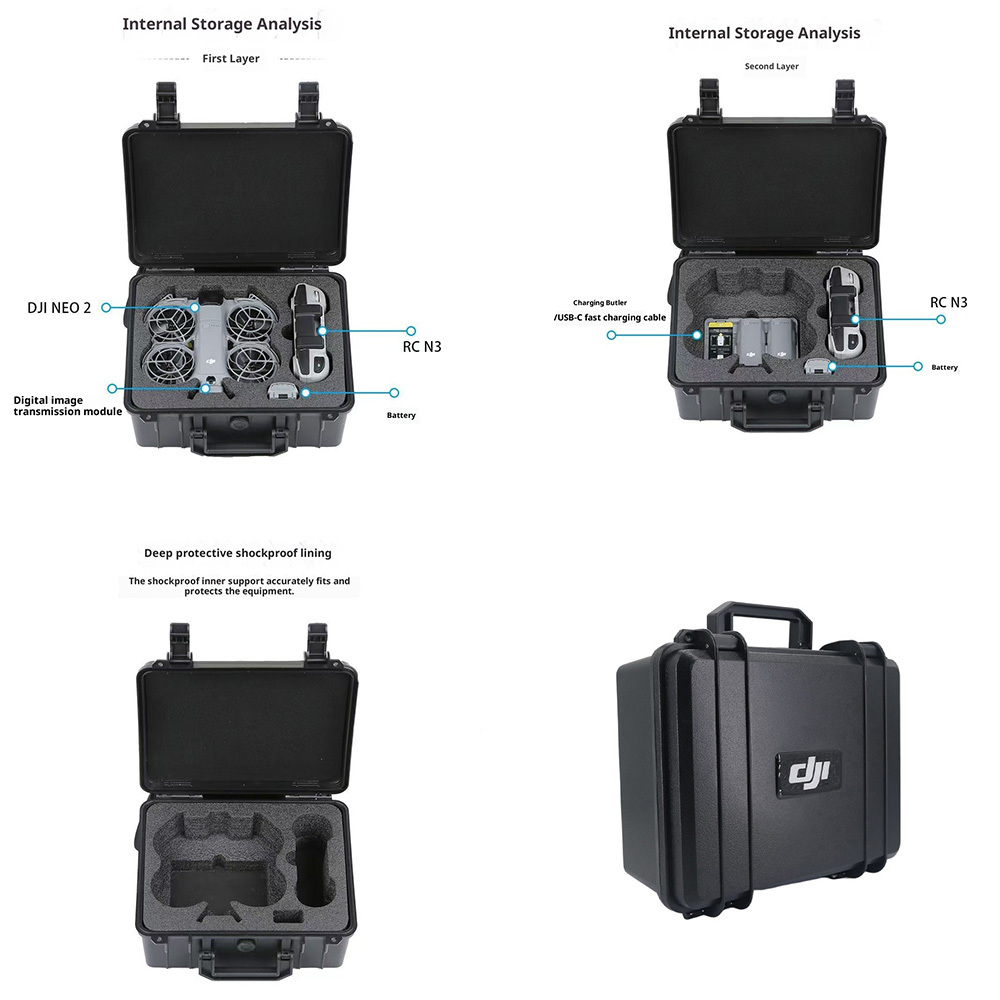 เหมาะสำหรับเคสป้องกัน DJI NEO2 - Rc Helicopter Bag บทวิจารณ์และราคา